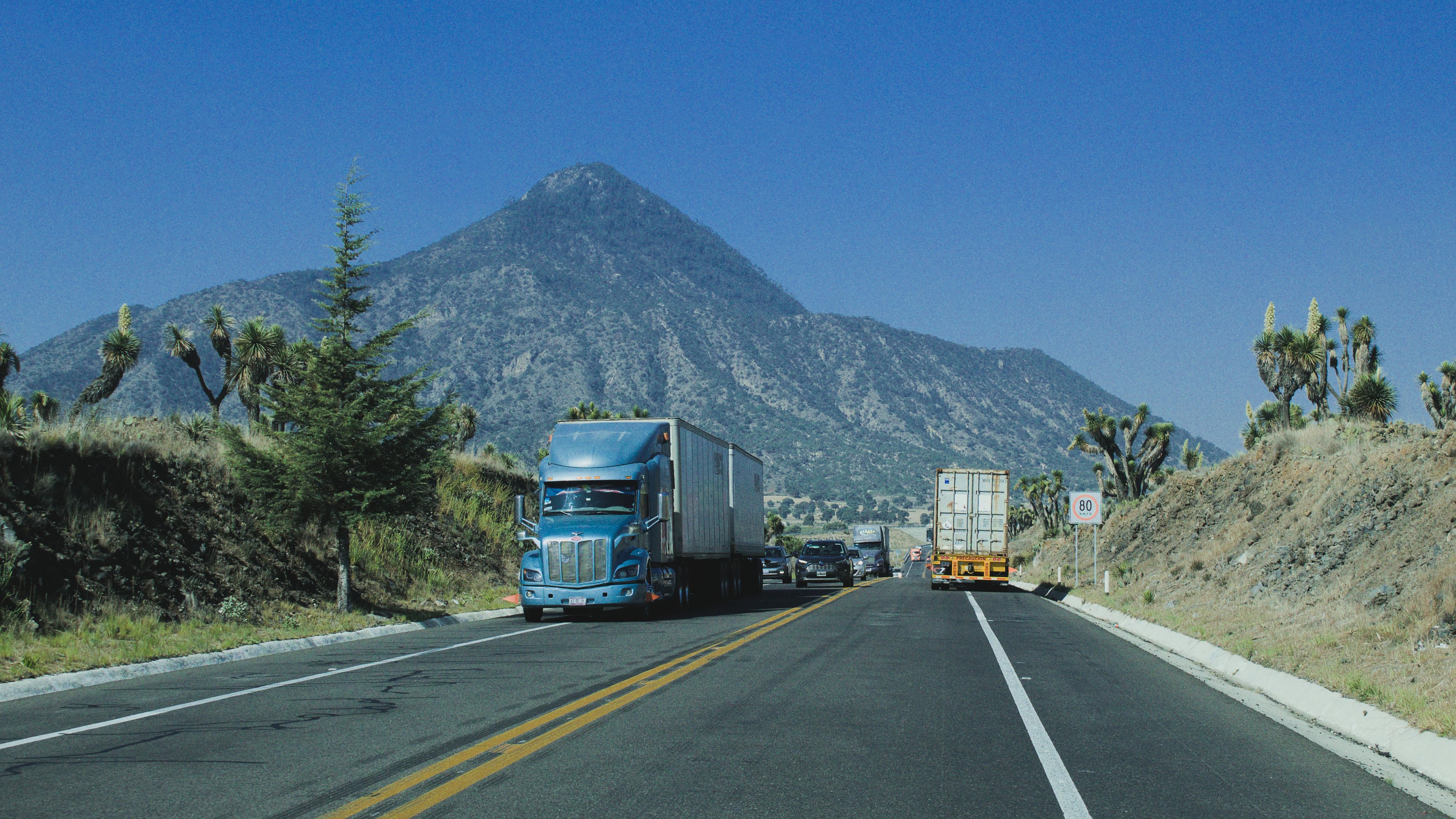 Trucks on highway - proactive route intelligence